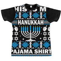 This Is My Hanukkah Pajama Shirt Ugly Pajamas For Graphic T-shirt | Artistshot