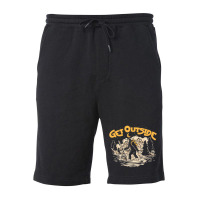 Get Outside! Hiking Sasquatch & Mountains Outdoor Fleece Short | Artistshot