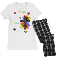 I Onlys Can Imagines Faith Faith Cross God Love Go Women's Pajamas Set | Artistshot