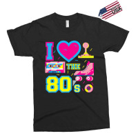 I Love Heart The 80's   Retro Vintage Vaporwave Co Exclusive T-shirt | Artistshot