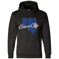 Carson City Nevada Nv Map T Shirt Champion Hoodie | Artistshot