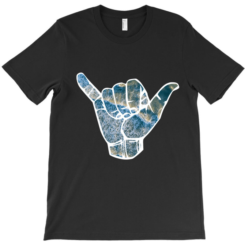 Hang Loose Surfing Shaka Hand Beach Waves Gift For T-shirt | Artistshot