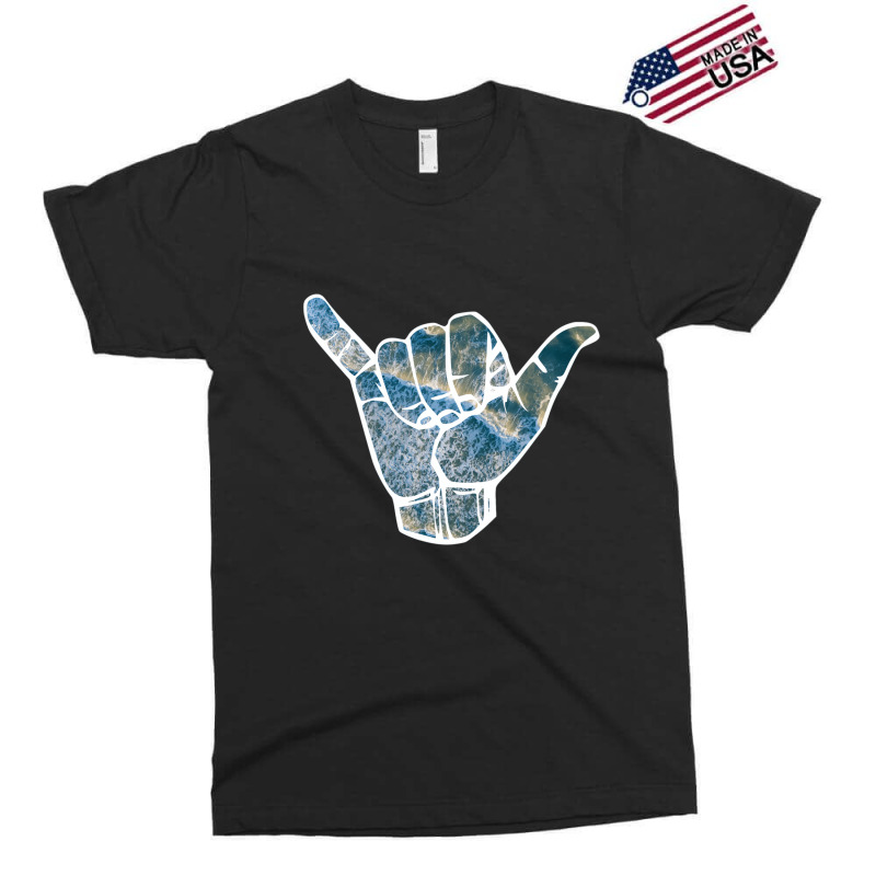 Hang Loose Surfing Shaka Hand Beach Waves Gift For Exclusive T-shirt | Artistshot