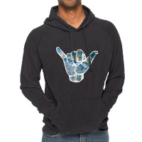 Hang Loose Surfing Shaka Hand Beach Waves Gift For Vintage Hoodie | Artistshot