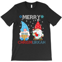 Merry Chrismukkah Funny Gnomes T Shirt T-shirt | Artistshot