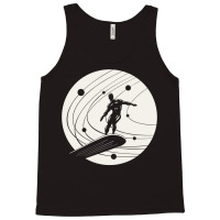 Silver Surfer Minimalist White Tank Top | Artistshot