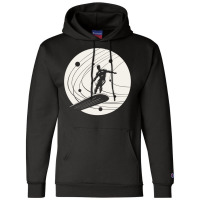 Silver Surfer Minimalist White Champion Hoodie | Artistshot