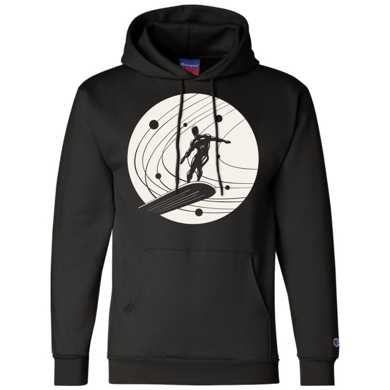 Silver Surfer Minimalist White Champion Hoodie by alchaobpsr | Artistshot