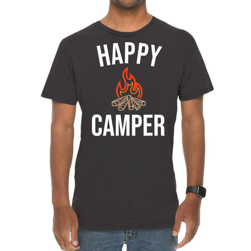 Happy Camper T Shirt Vintage T-shirt | Artistshot