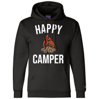 Happy Camper T Shirt Champion Hoodie | Artistshot