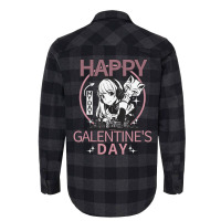 Valentine's Day Female Friendships Galentines Day Flannel Shirt | Artistshot