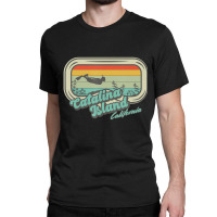 Catalina Island California Retro Snorkeling And Di Classic T-shirt | Artistshot