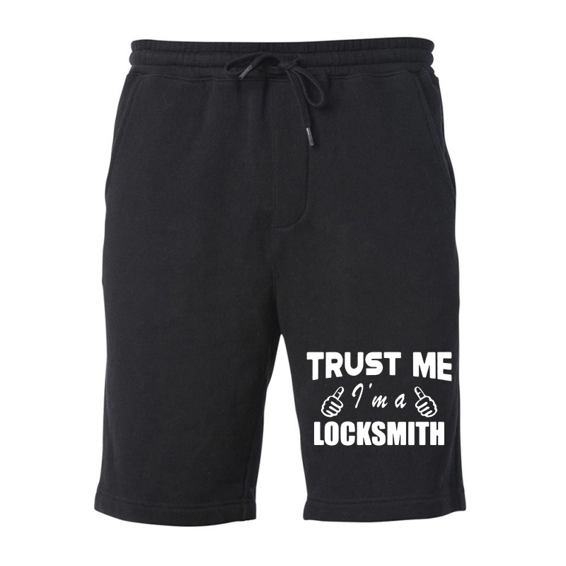 Locksmith Trust Me I M A Locksmith Fleece Short by Lumintu Art | Artistshot