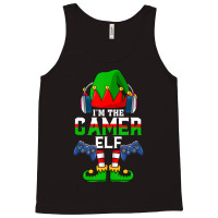 Merry Xmas Video Gamer Elf Matching Family Christm Tank Top | Artistshot