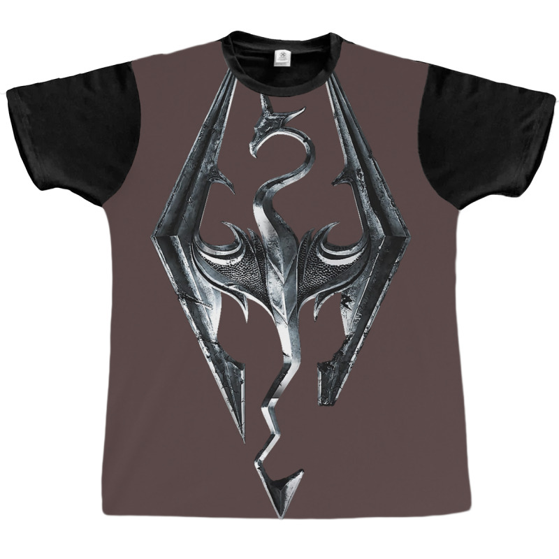 Skyrim Graphic T-shirt by alchaobpsr | Artistshot