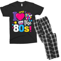 I Love The 80s Gift Clothes For Women And Men T Sh Men's T-shirt Pajama Set | Artistshot