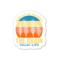 Celiac Life   Wheat Barley Rye Gluten Intolerance Sticker | Artistshot