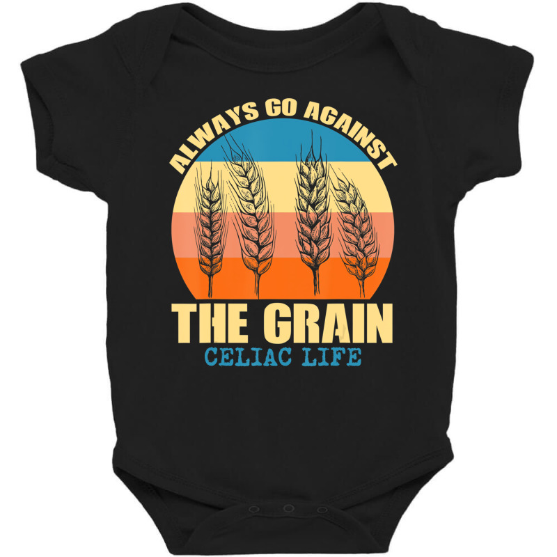 Celiac Life   Wheat Barley Rye Gluten Intolerance Baby Bodysuit | Artistshot