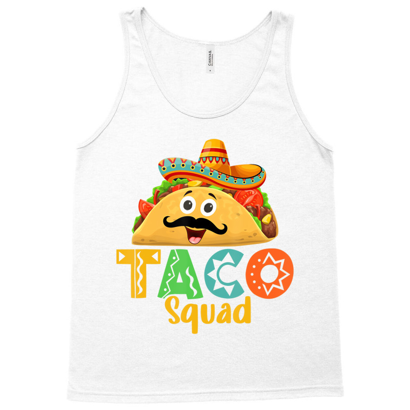 Mexican Food Lover Cinco De Mayo Taco Squad T Shir Tank Top | Artistshot