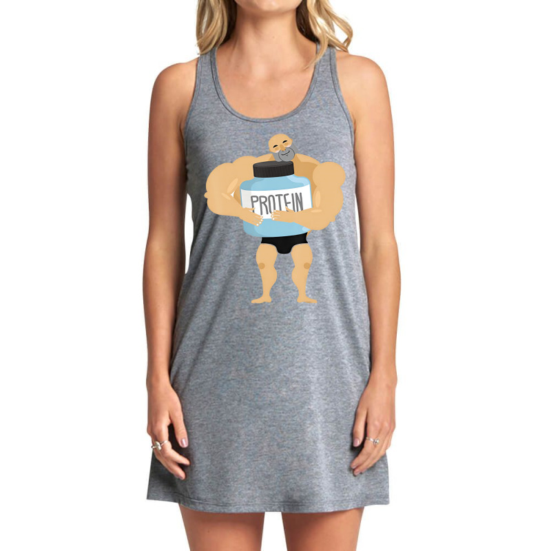 I Love Protein T Shirt Tank Dress by kranendon | Artistshot