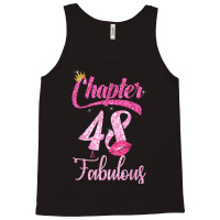 Womens 48th Birthday Lips  Chapter 48 And Fabulous Tank Top | Artistshot