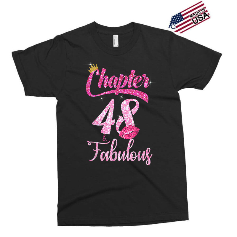 Womens 48th Birthday Lips  Chapter 48 And Fabulous Exclusive T-shirt | Artistshot