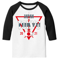 Japan Tokyo 2021 For Light Youth 3/4 Sleeve | Artistshot