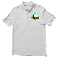 Believe Sea Monsters Ocean Plesiosaur Dinosaur Nes Men's Polo Shirt | Artistshot