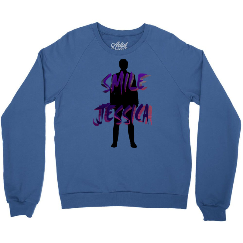 Smile Jessica Crewneck Sweatshirt by alchaobpsr | Artistshot