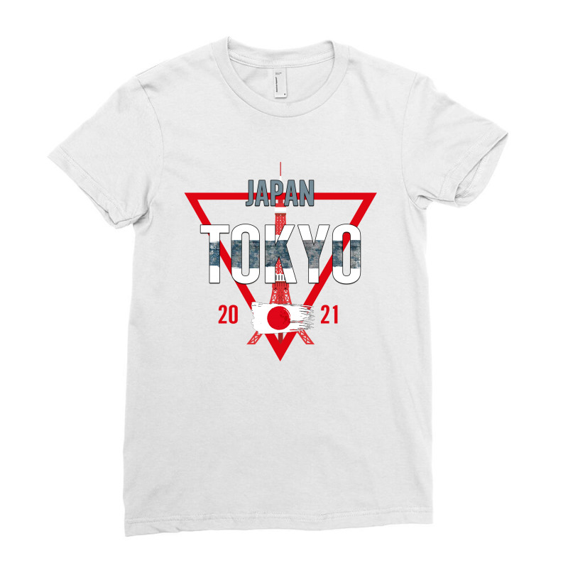 Japan Tokyo 2021 For Light Ladies Fitted T-Shirt by autlu2024 | Artistshot