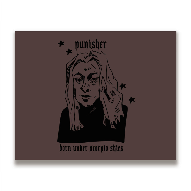 Solo Album Punisher Grammy Award Nominated Phoebe Metal Print Horizontal by alchaobpsr | Artistshot