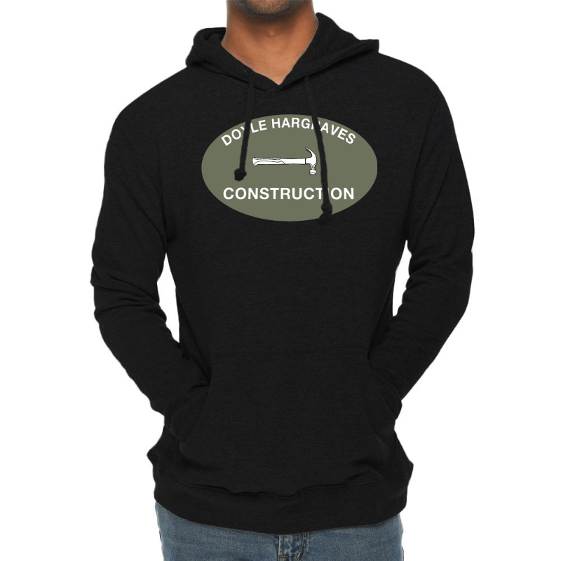 Doyle Hargraves Construction Sling Blade White Lightweight Hoodie | Artistshot