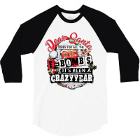 Christmas Dear Santa Sorry For All The F Bombs Cra 3/4 Sleeve Shirt | Artistshot