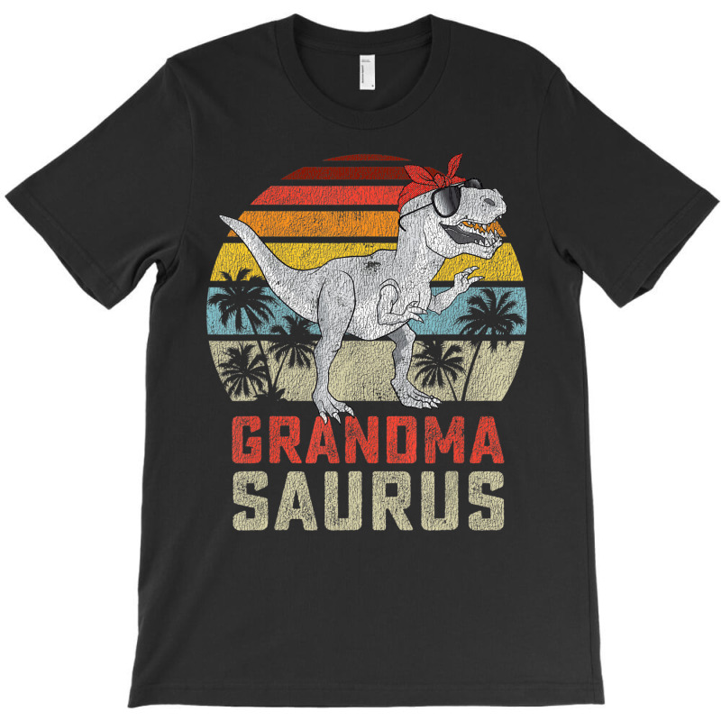 Grandmasaurus T Rex Dinosaur Grandma Saurus Family T-shirt | Artistshot