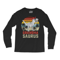 Grandmasaurus T Rex Dinosaur Grandma Saurus Family Long Sleeve Shirts | Artistshot