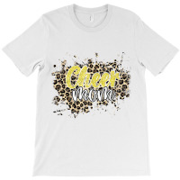 Womens Cheer Mom Shirt, Leopard Cheetah Print Yell T-shirt | Artistshot