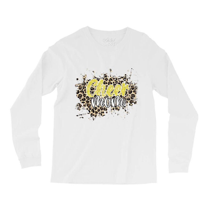 Womens Cheer Mom Shirt, Leopard Cheetah Print Yell Long Sleeve Shirts | Artistshot