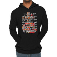 I Still Believe In Amazing Grace Rugged Cross Chri Lightweight Hoodie | Artistshot