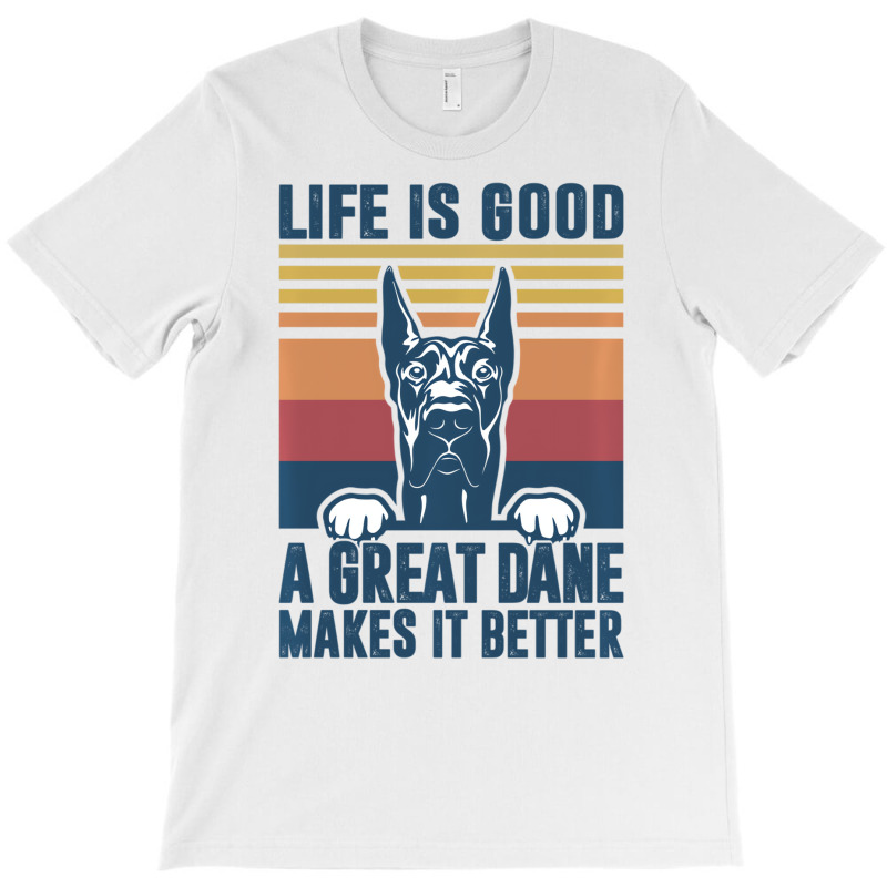 Great Dane Gifts For Women Men Great Dane Dog Dad T-shirt | Artistshot