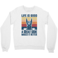 Great Dane Gifts For Women Men Great Dane Dog Dad Crewneck Sweatshirt | Artistshot