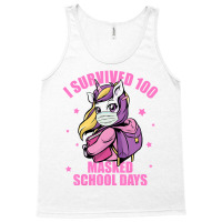 I Survived 100 Masked School Days Shirt, Kids Virt Tank Top | Artistshot