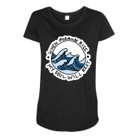 When Dreams Rise My Soul Will Rest Maternity Scoop Neck T-shirt | Artistshot