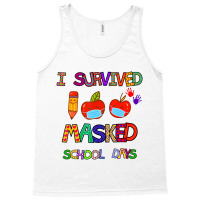 I Survived 100 Masked School Days Student Teacher Tank Top | Artistshot