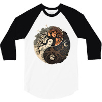 Tree Of Life Yin Yang T Shirt 3/4 Sleeve Shirt | Artistshot