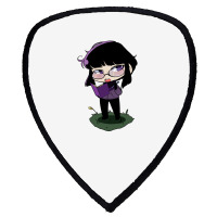 Girl Chibi Cute Shield S Patch | Artistshot