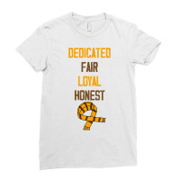 Dedicated Fair Loyal Honest Scarf 2 41 Ladies Fitted T-shirt | Artistshot