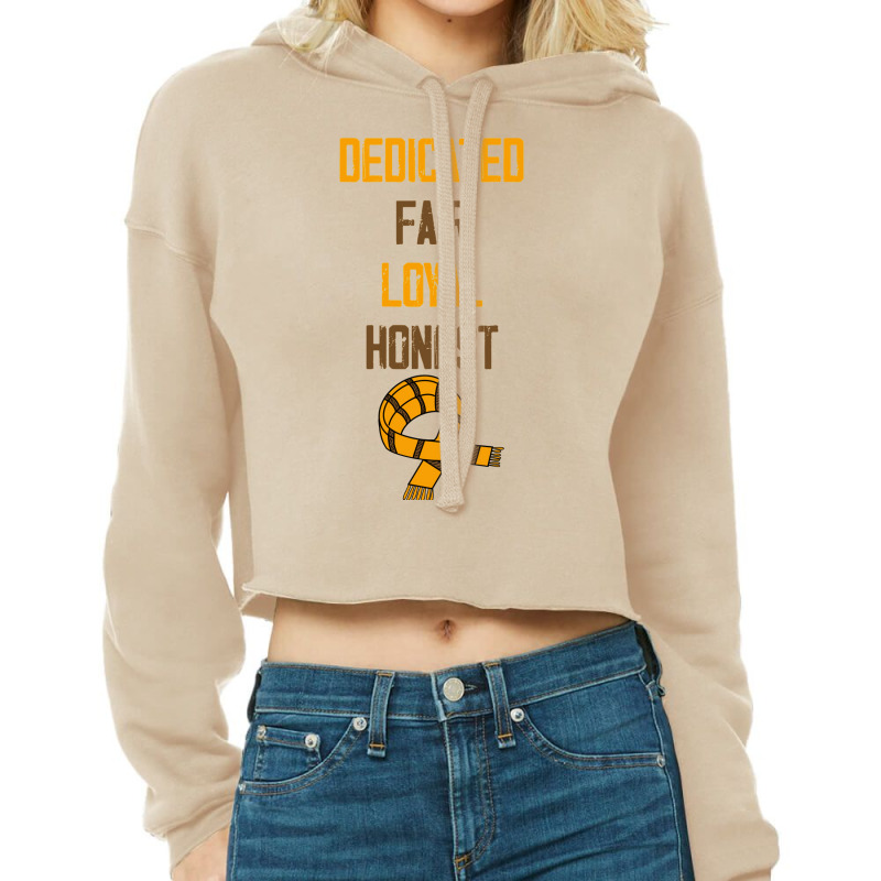 Dedicated Fair Loyal Honest Scarf 2 41 Cropped Hoodie by davoltemmsk | Artistshot