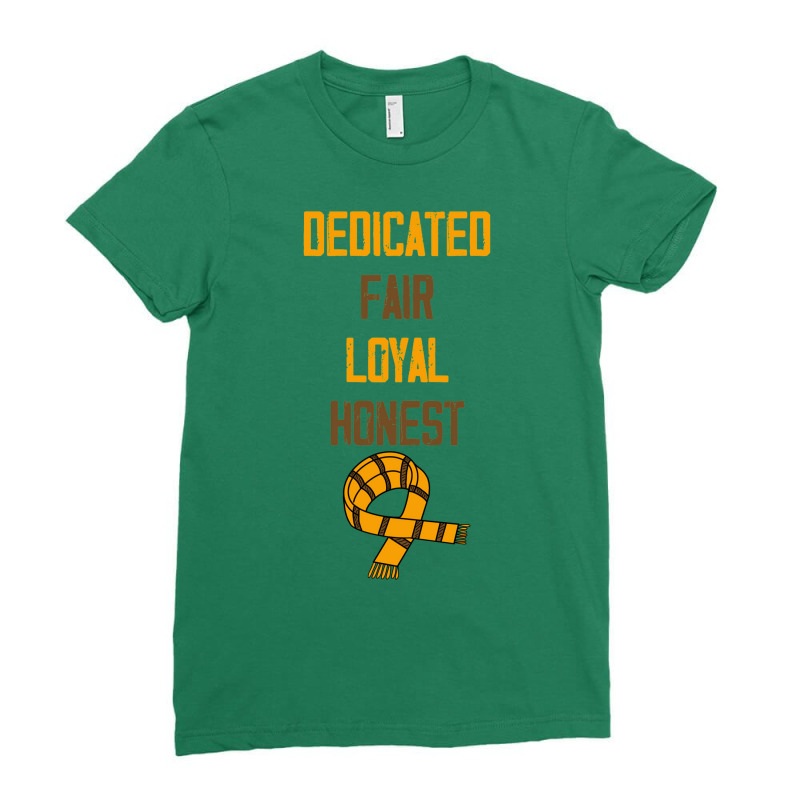 Dedicated Fair Loyal Honest Scarf 2 7 Ladies Fitted T-Shirt by davoltemmsk | Artistshot