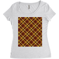 Chivalrous Plaid Pattern  1 Women's Triblend Scoop T-shirt | Artistshot