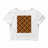 Chivalrous Plaid Pattern  1 Crop Top | Artistshot